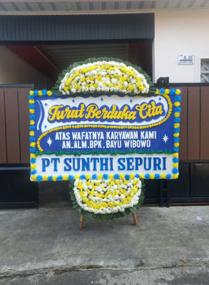 Papan Bunga Duka di Cipadu